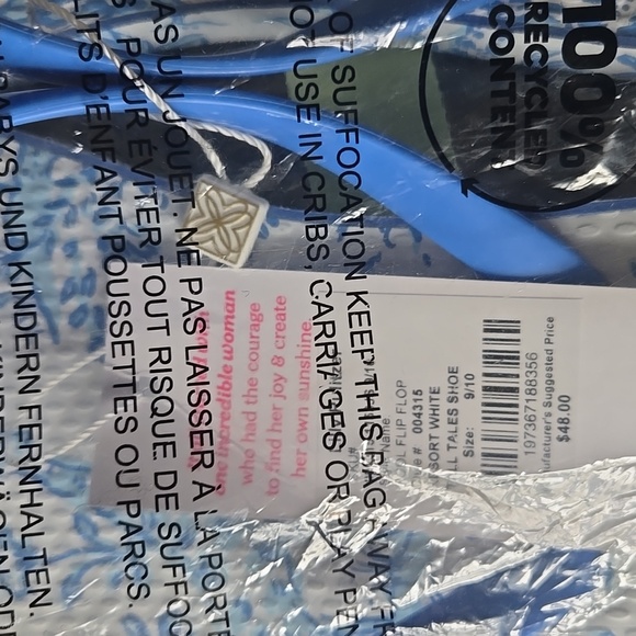 Lilly Pulitzer Pool Flip Flop - Picture 5 of 6